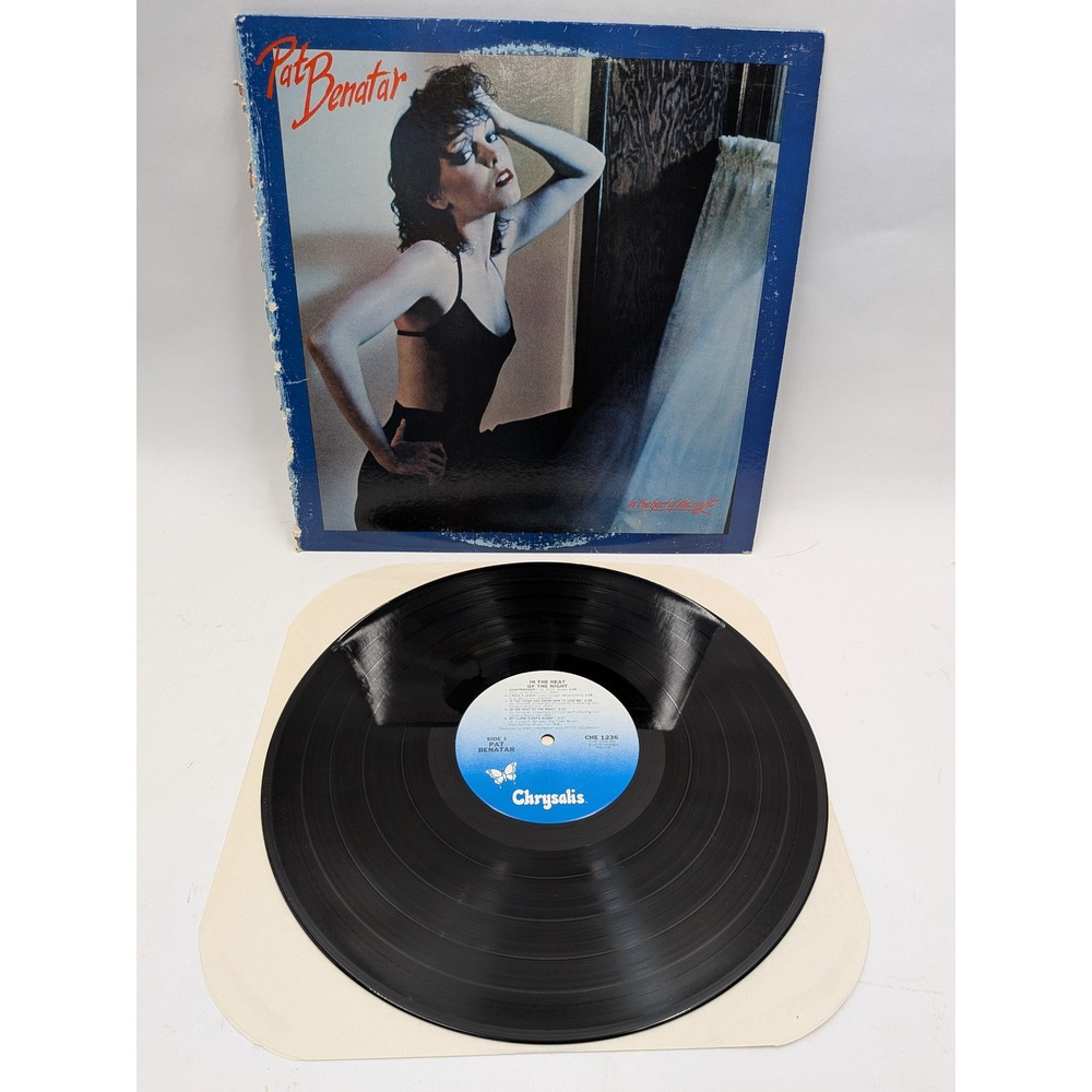 Pat Benatar In the Heat of the Night Vinyl LP 1979 Chrysalis Heartbreaker